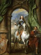 Anthony Van Dyck Charles I with M. de St Antoine Germany oil painting artist